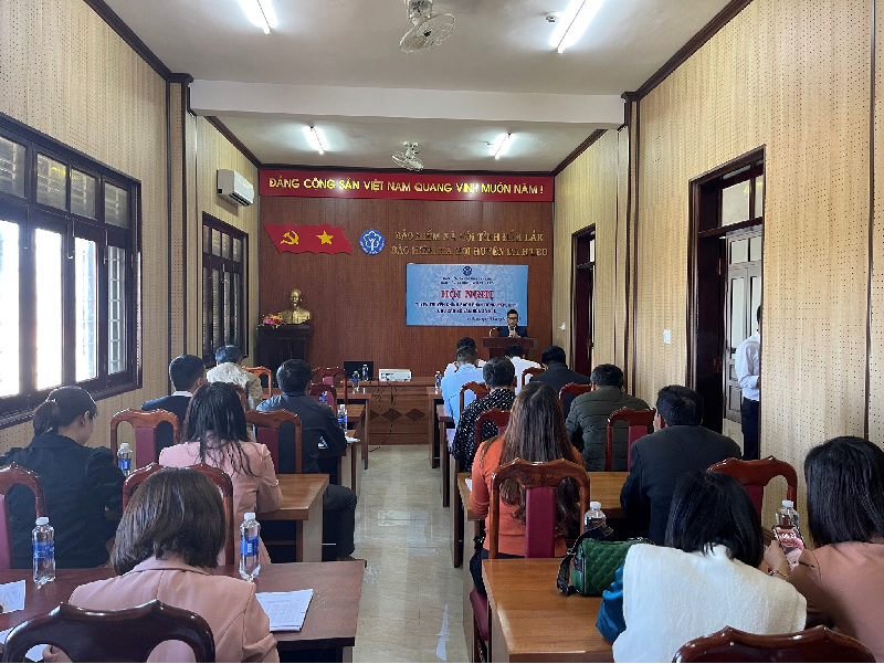 Hội nghị tuyên truyền chính sách bảo hiểm xã hội tự nguyện, bảo hiểm y tế